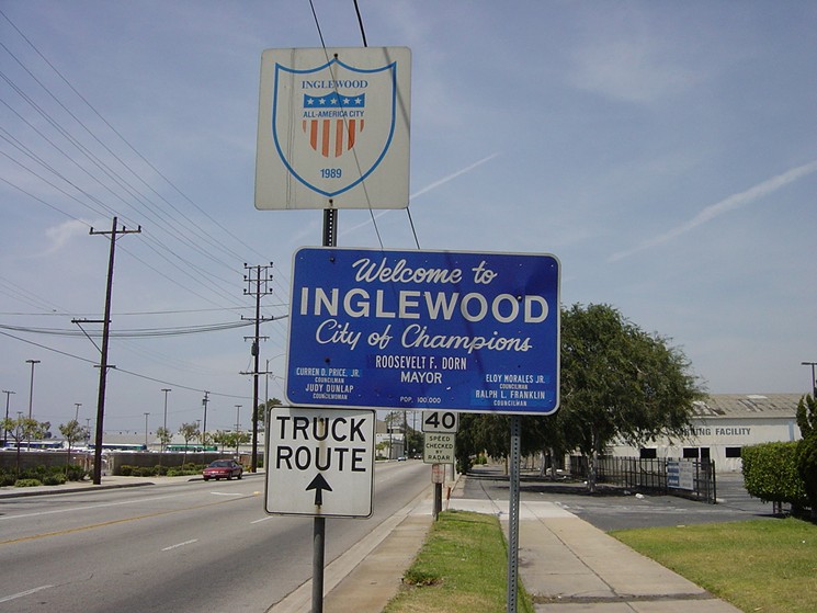 Inglewood sign | ASAP Locksmith Los Angeles